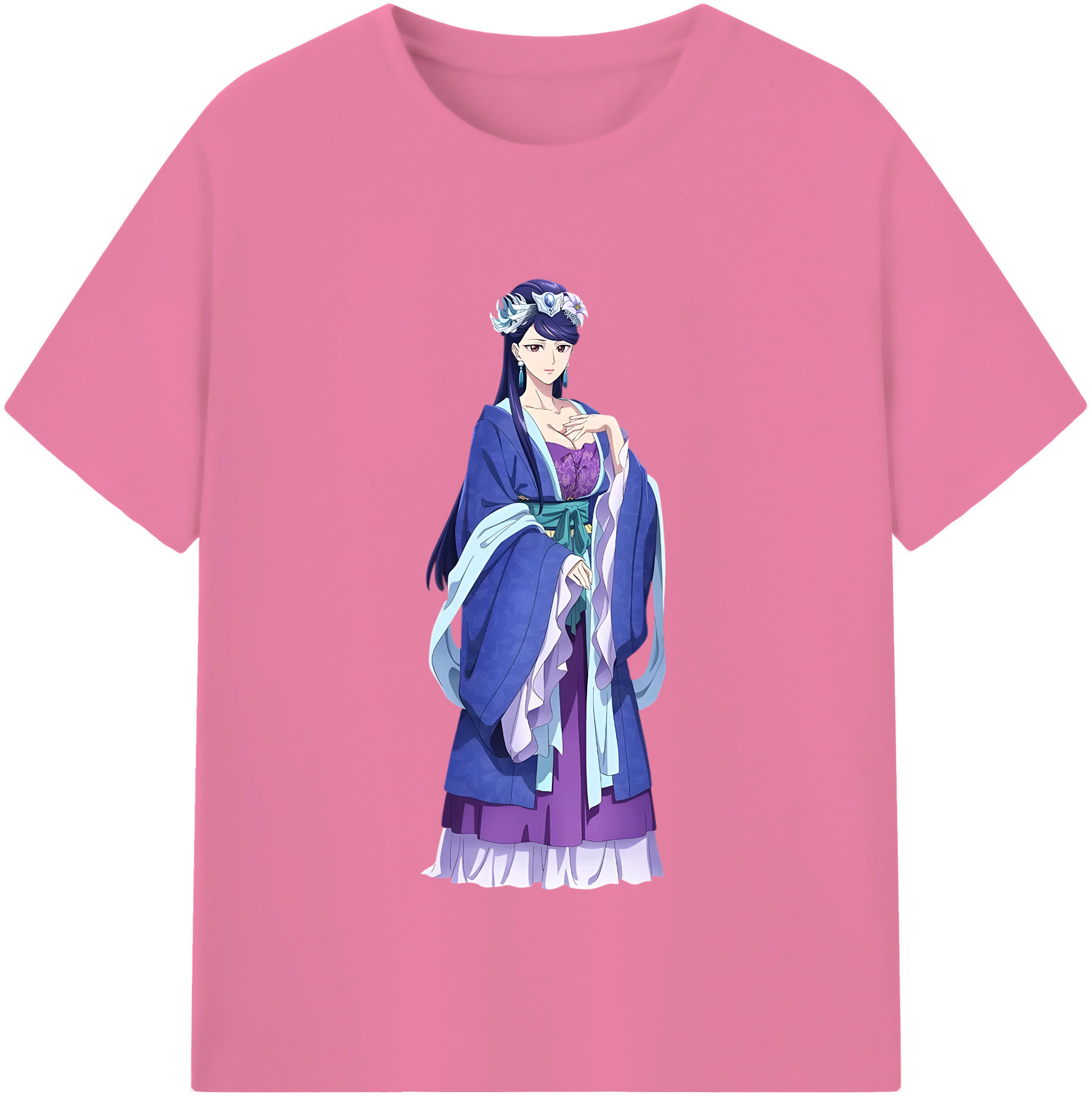 （画像用） 薬屋のひとりごと The Apothecary Diaries 綿100％半袖Tシャツ（フロントプリント）